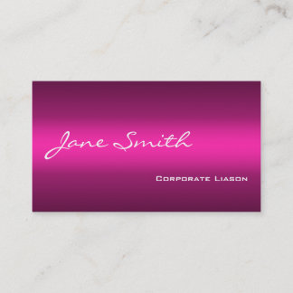 Shades of Pink Standard Business Cards