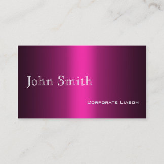 Shades of Pink Standard Business Cards