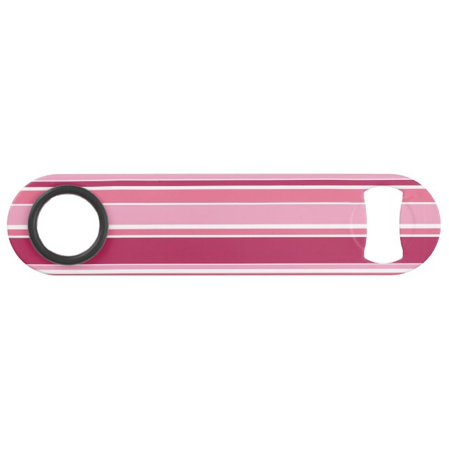 Shades of pink stripes (Front (Horizontal))