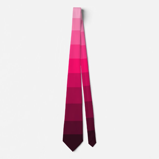 Shades of Pink Tie (Front)