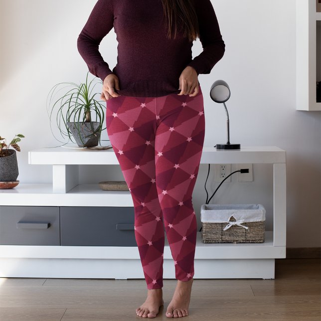 Shades of Pink Trees Christmas Pajama Pants (Creator Uploaded)