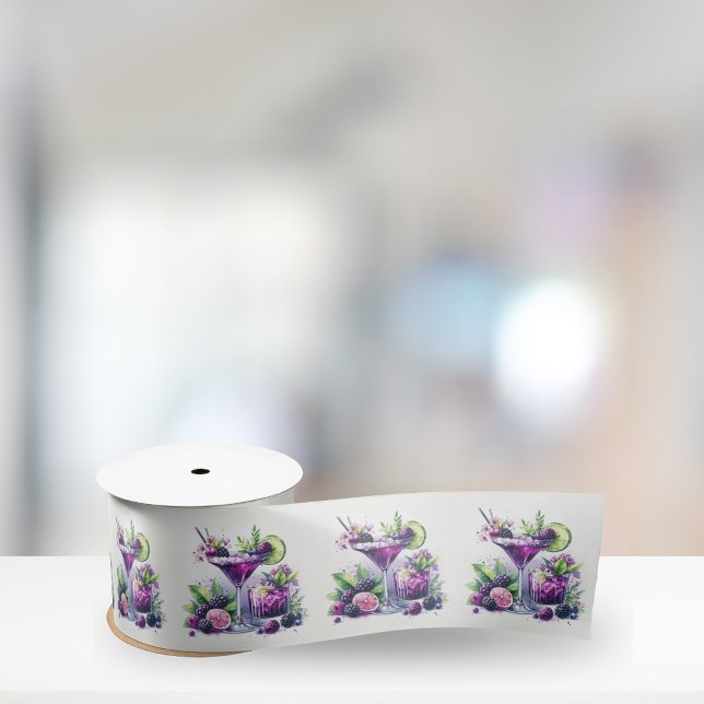 Shades of Purple: A Blue-Violet Birthday Bash Satin Ribbon (Creator Uploaded)