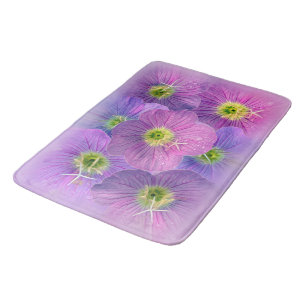 Shades of purple bath mat