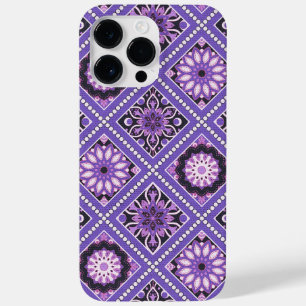 SHADES OF PURPLE MANDALA PATTERNS Case-Mate iPhone 14 PRO MAX CASE