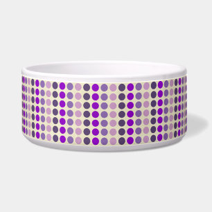 Shades of Purple Polka Dots by Shirley Taylor