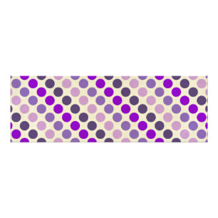 Shades Of Purple Polka Dots by Shirley Taylor Photo Print