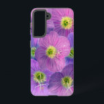 Shades of purple samsung galaxy case<br><div class="desc">Flowers in shades of purple</div>
