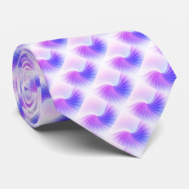 Shades of Purple Tie (Rolled)