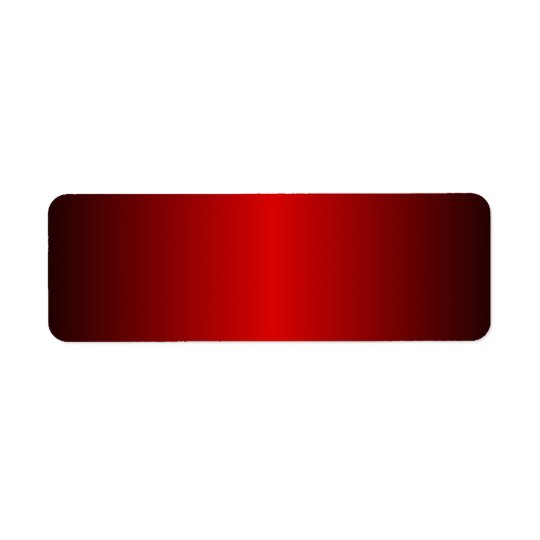 Shades of Red. Return Address Label