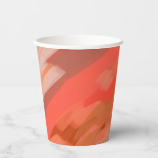 Shades of Rosy Blush Paper Cups