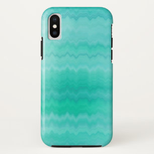 Shades of Turquoise iPhone XS Case