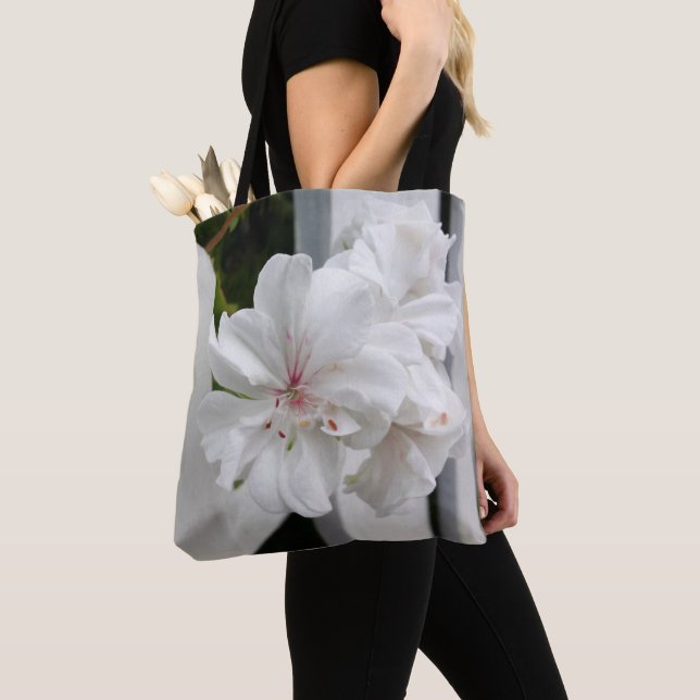 shades of white tote bag (Close Up)