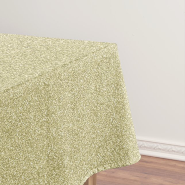 Shades of Yellow Glitter  Tablecloth (In Situ)