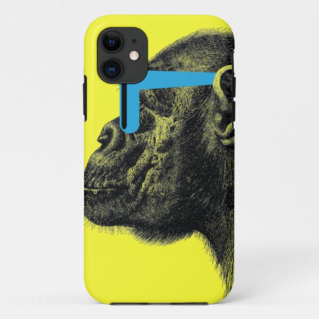 Shades (Yellow) iPhone 5 Case (Back)