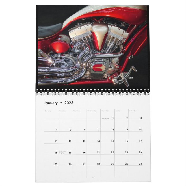 Shadley Show Case 2014 Calendar (Jan 2026)