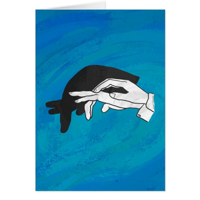 Shadow Anteater On Blue (Front)