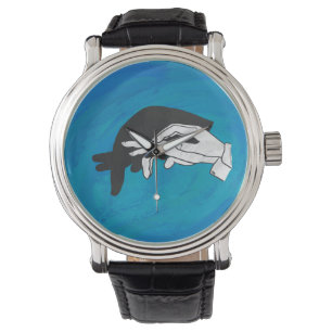 Shadow Anteater On Blue Watch