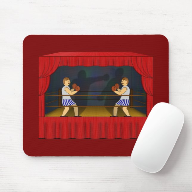 Shadow Box-ing -  Mouse Mat (With Mouse)