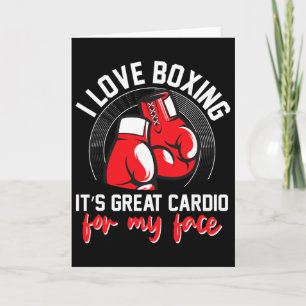 Shadow Boxing Punching Kickboxing G Gloves Boxer F Card