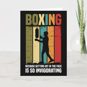 Shadow Boxing Punching Kickboxing G Gloves Boxer F Card