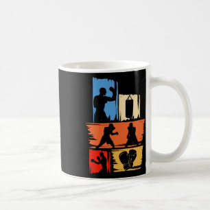 Shadow Boxing Punching Kickboxing G Gloves Boxer F Coffee Mug