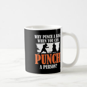 Shadow Boxing Punching Kickboxing G Gloves Boxer F Coffee Mug