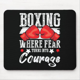 Shadow Boxing Punching Kickboxing G Gloves Boxer F Mouse Mat