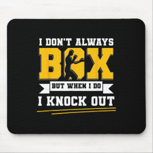 Shadow Boxing Punching Kickboxing G Gloves Boxer F Mouse Mat