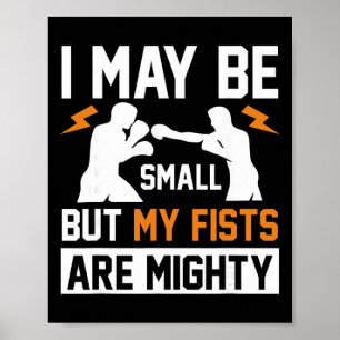 Shadow Boxing Punching Kickboxing G Gloves Boxer F Poster