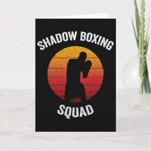 Shadow Boxing Squad Vintage Kickboxing Card