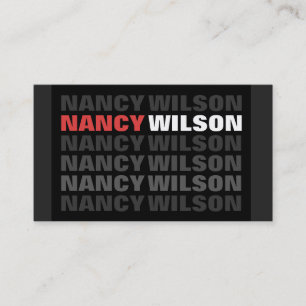 Shadow Business Card