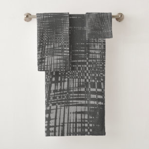 Shadow City Bath Towel Set