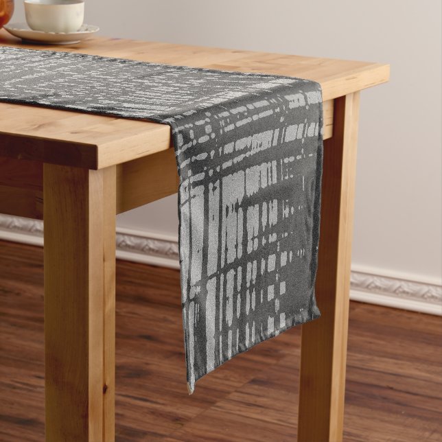 Shadow City Short Table Runner (In Situ)