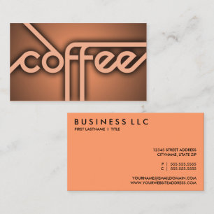 shadow COFFEE Business Card