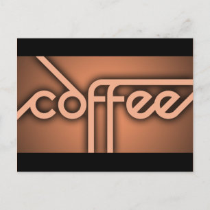 shadow COFFEE Postcard