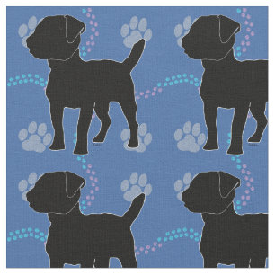 Shadow Dogs - Jack Russell Terrier v1 Fabric