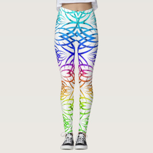 Shadow Eclipse Wallpaper ( Rainbow 2 ) Leggings
