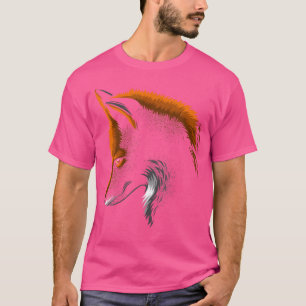 Shadow Face Fox Beautiful Animal Wild T-Shirt