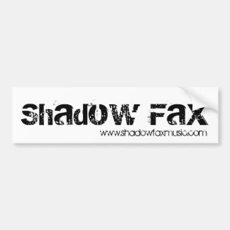 Shadow Fax Bumper Sticker