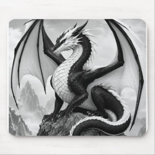 Shadow Flame Dragon Mouse Mat