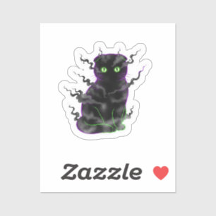 Shadow Fold – Smoky Scottish Fold Cat Halloween