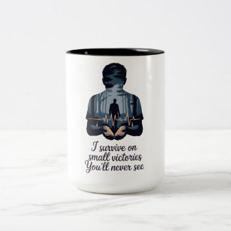 Shadow Forest Minimalist Mental Health Mug