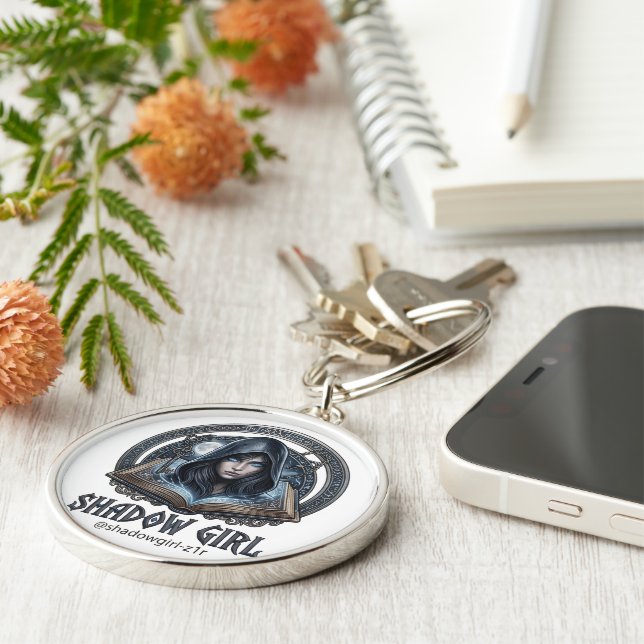 shadow girl key ring (Side)