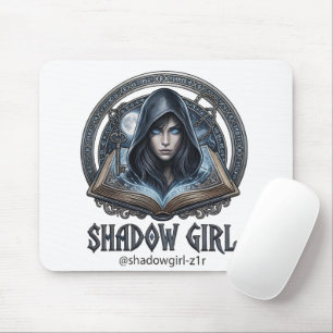 shadow girl mouse mat