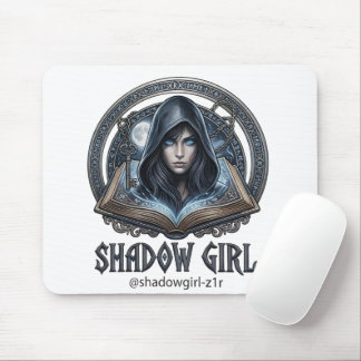 shadow girl mouse mat
