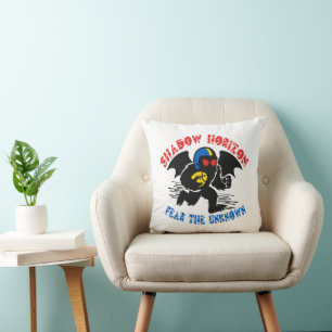 Shadow Horizon Team Mascot Football Bat Cushion