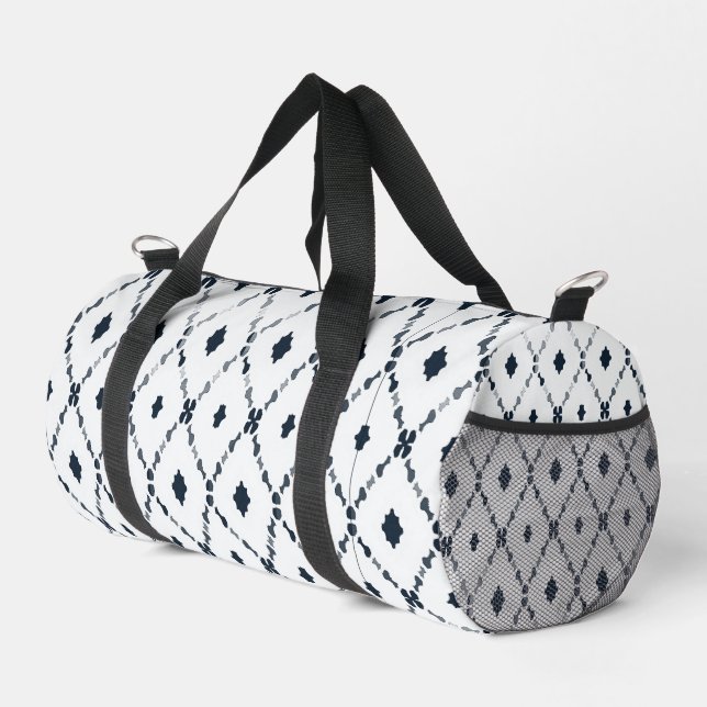 Shadow Ikat Getaway Gym & Duffle Bag (Right Corner)