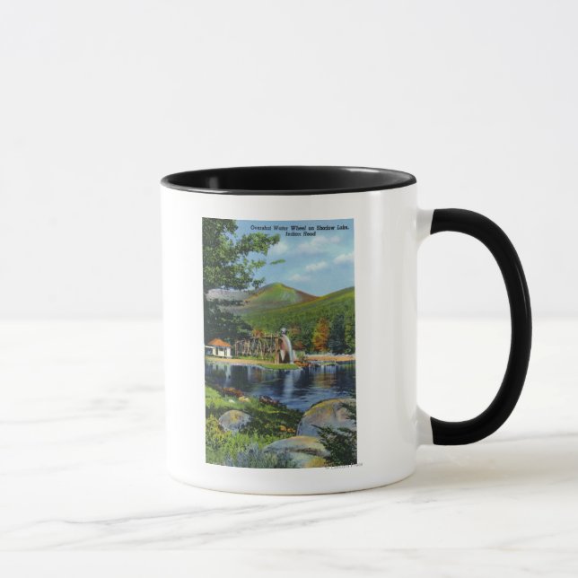 Shadow Lake Overshot Water Wheel View Mug (Right)