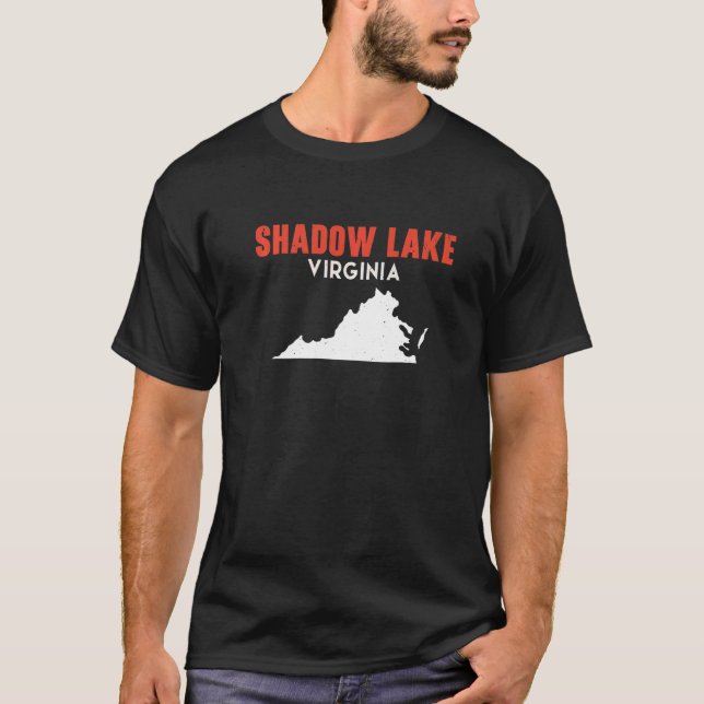 Shadow Lake Washington USA State America Travel Wa T-Shirt (Front)