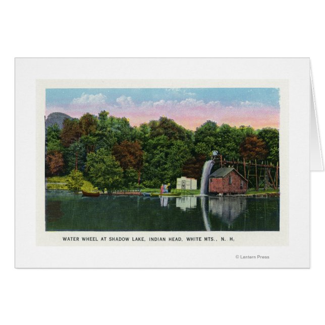 Shadow Lake Water Wheel Indian Head View (Front Horizontal)